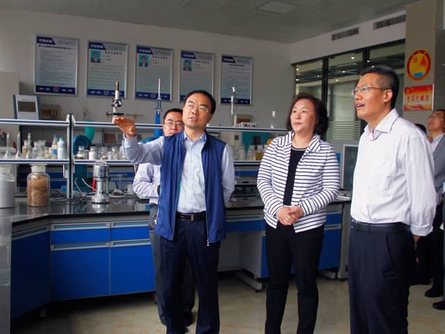 济宁市政协副主席倪丽君莅临最准马网站资料免费调研指导工作