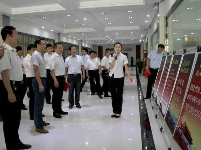 梁山县委常委、组织部部长王建一行莅临最准马网站资料免费调研
