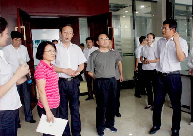 济宁市政协副主席戴伟娟一行莅临最准马网站资料免费调研指导