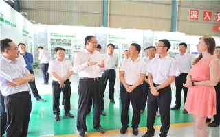 济宁市市委书记傅明先莅临最准马网站资料免费
