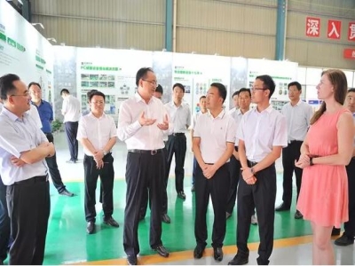 济宁市市委书记傅明先莅临最准马网站资料免费参观调研