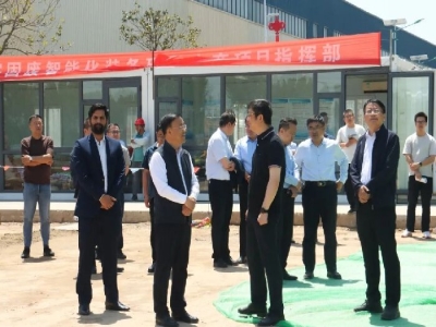 王庆带队调研最准马网站资料免费大宗固体废物循环利用技术及智能化装备研发生产项目